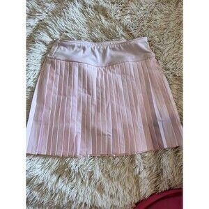 Abercrombie Kids Skirt Girls 7-8 Light Pink Tenniscore Print NWT